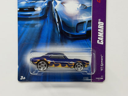 Hot Wheels Camaro 1967 Chevrolet Camaro 1:64 Diecast Blue V3