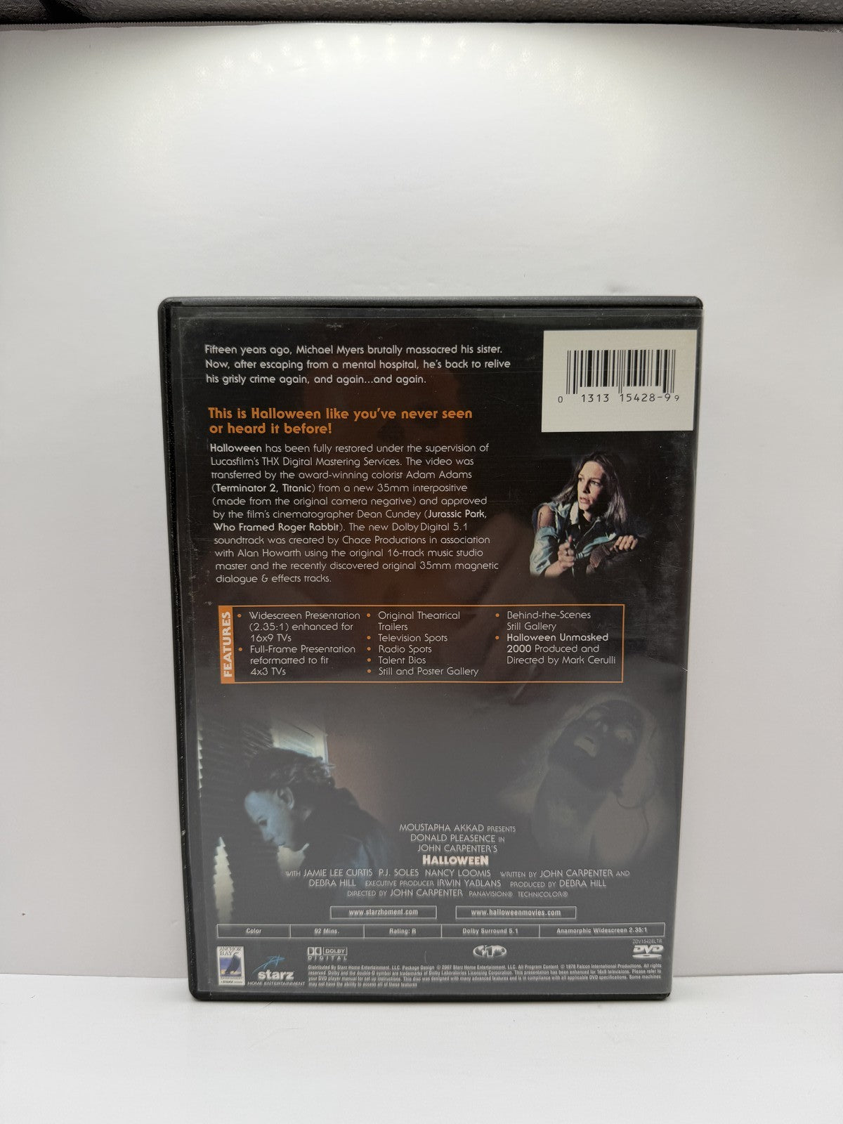 Halloween (DVD) Jamie Lee Curtis Horror