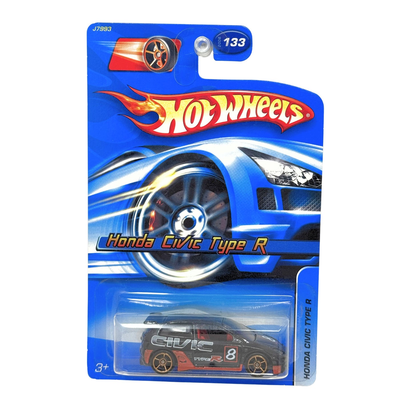 Hot Wheels Honda Civic Type R 1:64 Diecast Black