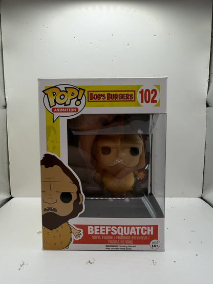 Funko Pop! Animation Bob's Burgers #102 Beefsquatch Vinyl Figure