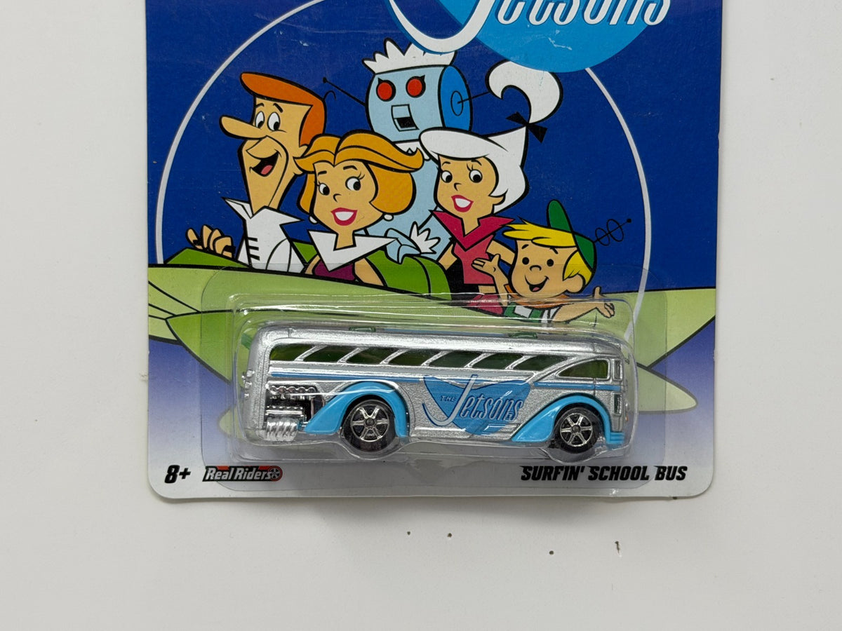 Hot Wheels The Jetsons Surfin' School Bus 1:64 Real Riders