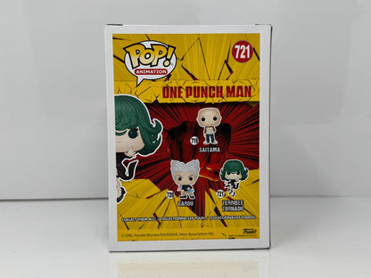 Funko Pop! Animation One Punch Man #721 Terrible Tornado Glow Chase Vinyl Figure