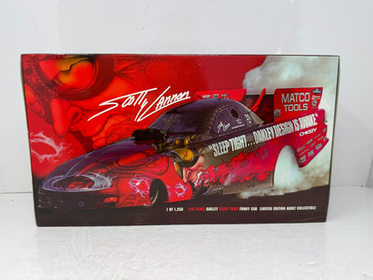 Milestone Scotty Cannon NHRA Oakley Sleep Tight Firebird Funny Car 1:16 Scale