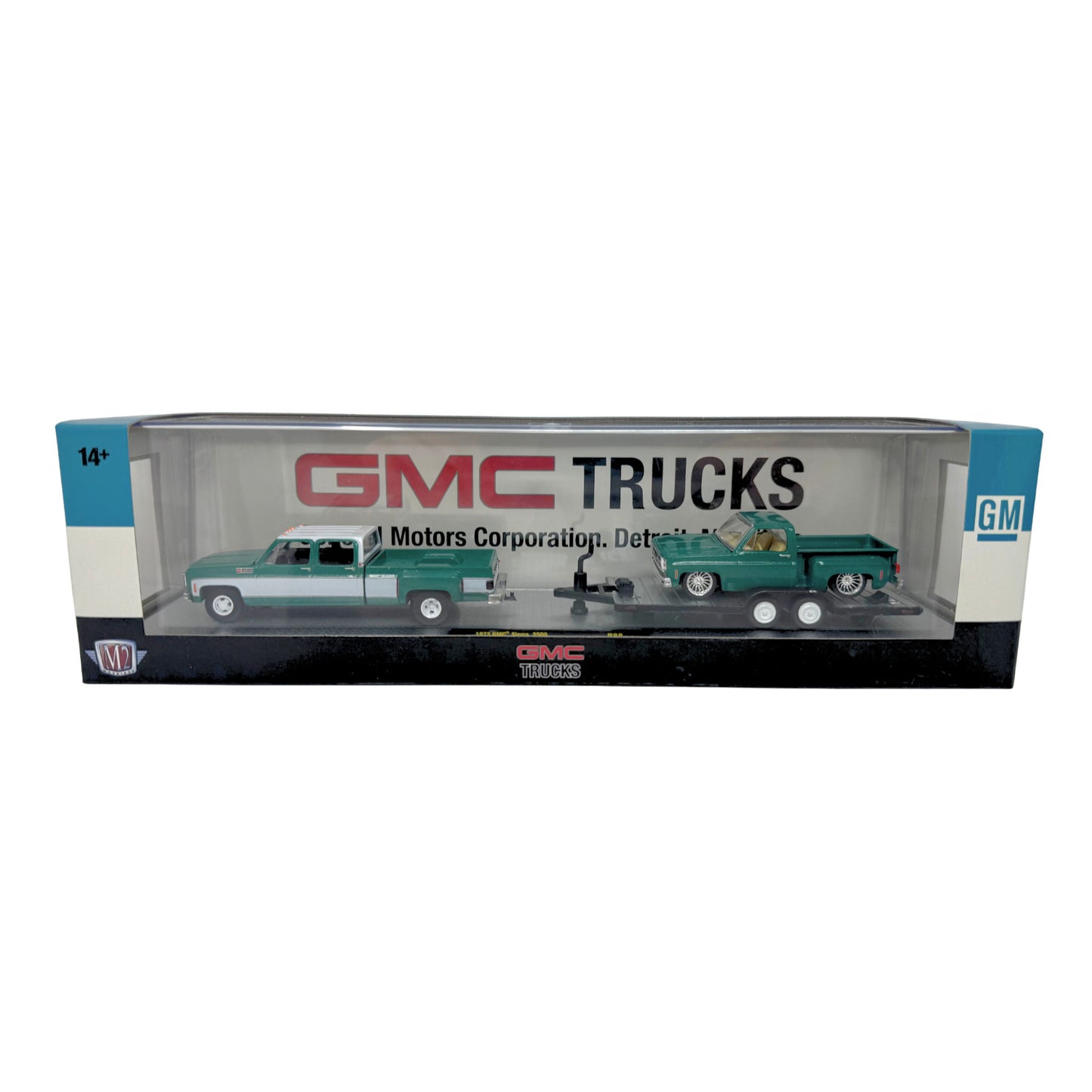 M2 Machines 1973 GMC Sierra 3500 & 1976 GMC Sierra Grande 15 1:64 Diecast