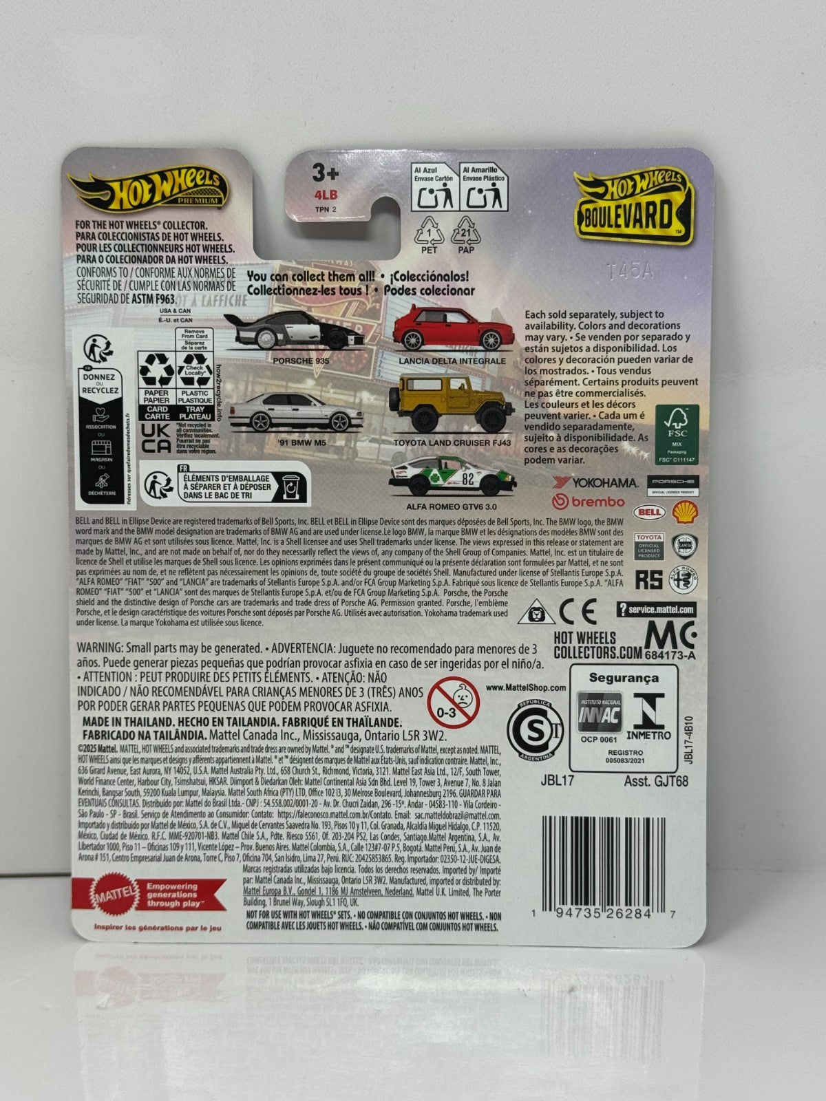 Hot Wheels Premium Boulevard #116 Porsche 935 1:64 Diecast