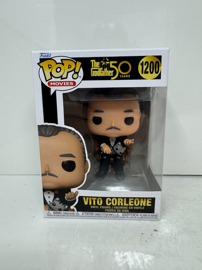 Funko Pop! Movies The Godfather 50 Years Vito Corleone #1200 Vinyl Figure
