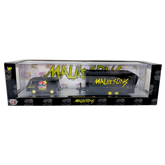 M2 Machines Auto Haulers 1964 Ford Econoline & 1932 Tudor Sedan 1:64 Diecast