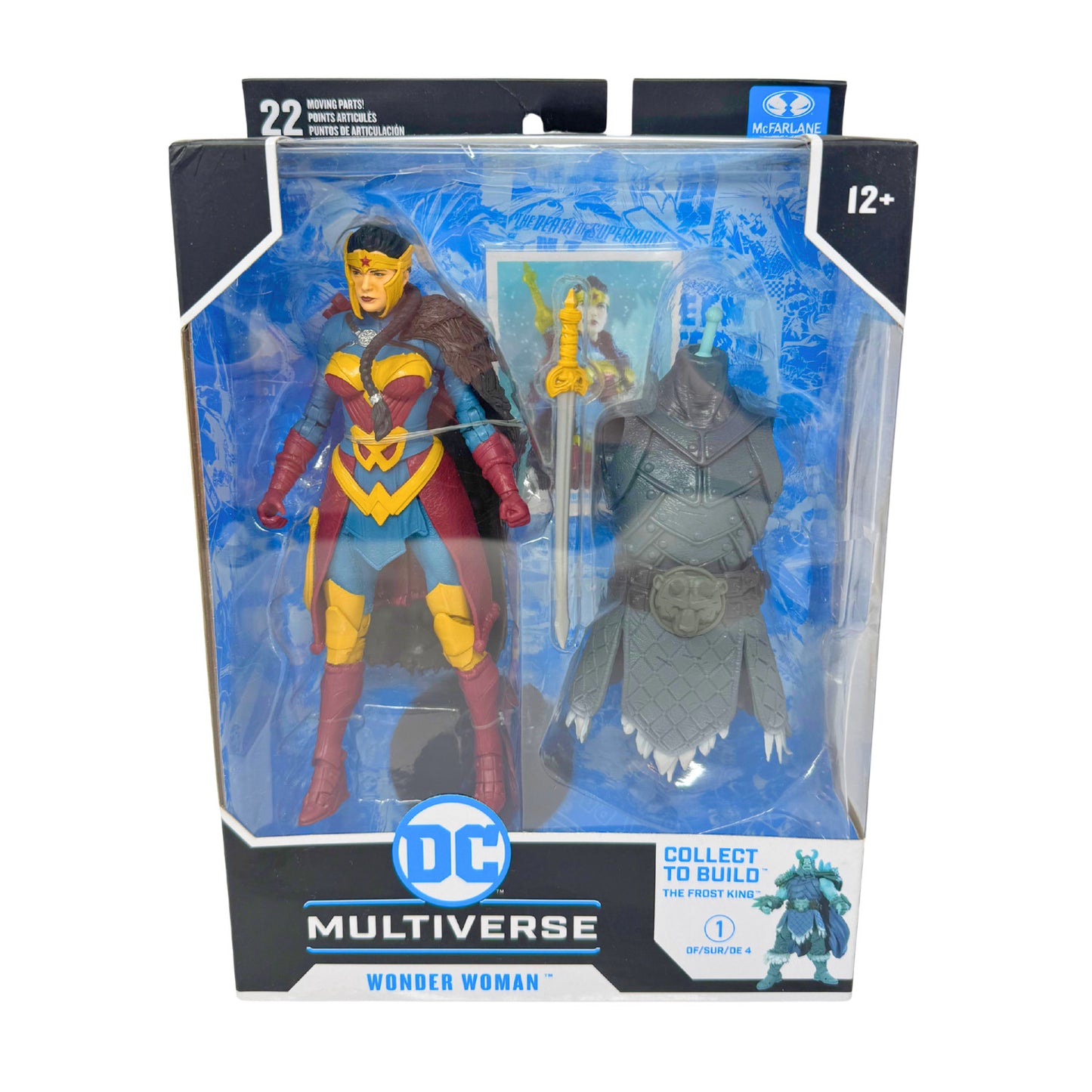 McFarlane DC Multiverse Endless Winter Wonder Woman Figure w/ Frost King BAF