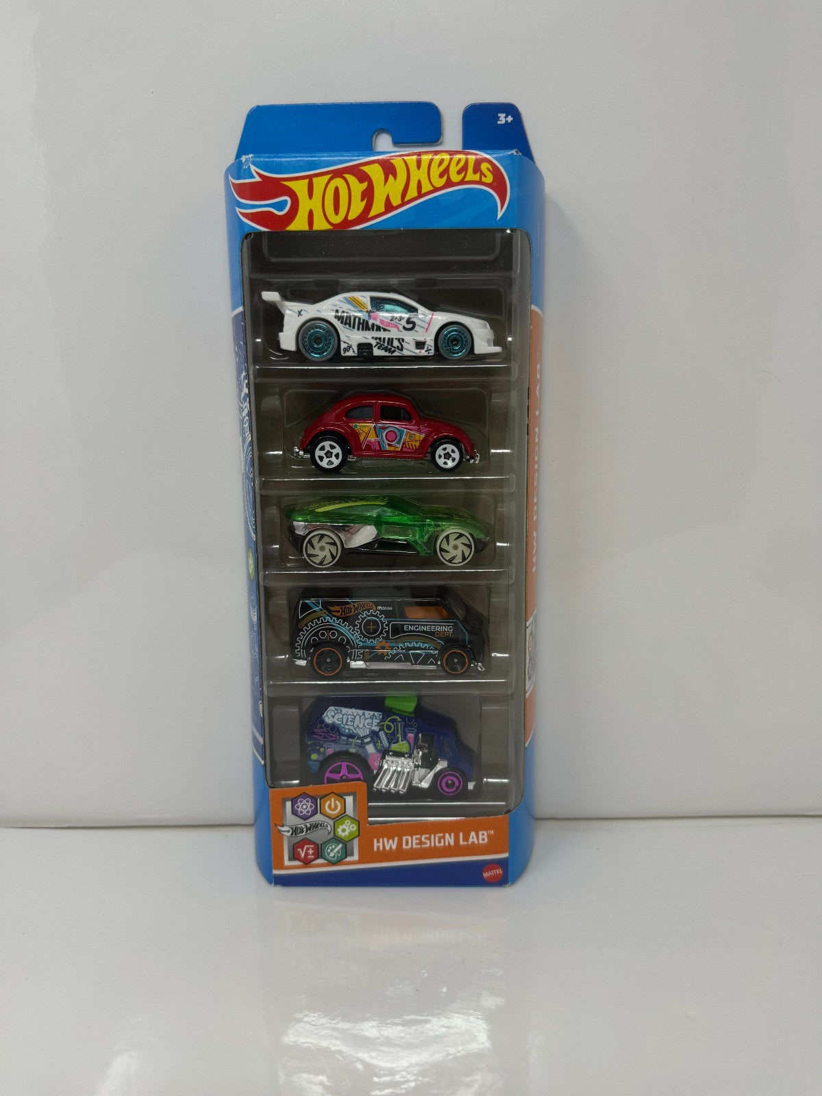 Hot Wheels HW Design Lab 5-Pack Gift Set 1:64 Diecast