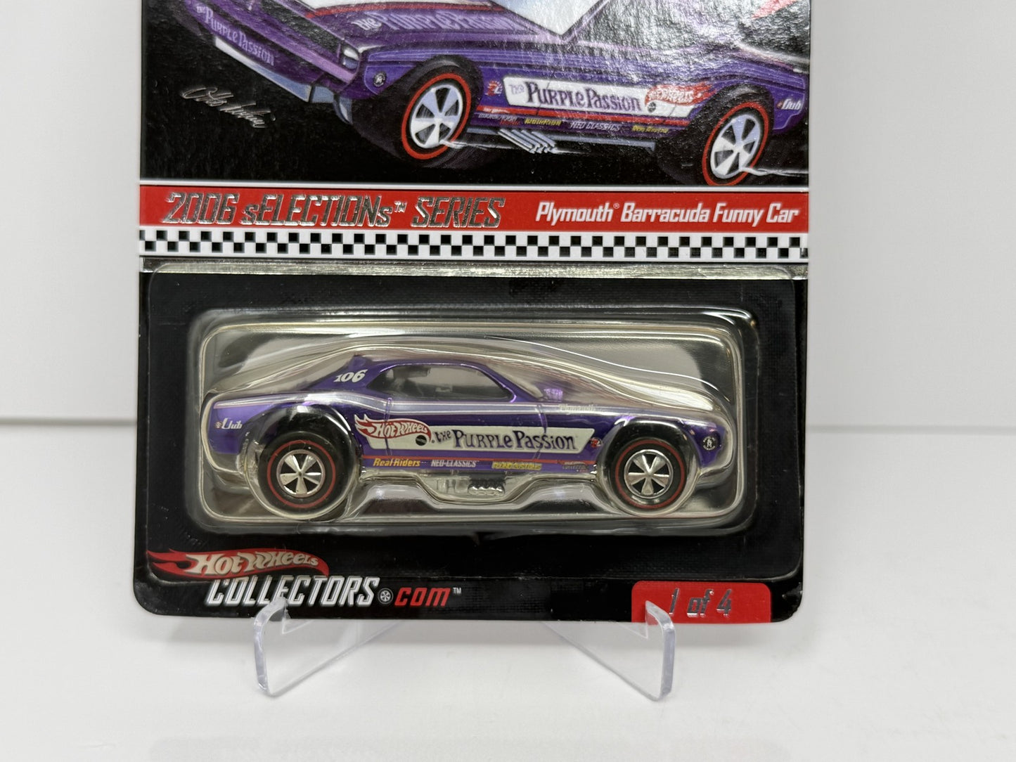 Hot Wheels 2006 RLC Selections Plymouth Barracuda Funny Car 1:64 Diecast