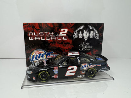 Action Nascar Rusty Wallace #2 Miller Lite Goo Goo Dolls Intrepid 1:24 Diecast