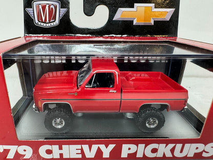 M2 Machines 1979 Chevy Pickups Chevrolet Scottsdale 1:64 Diecast