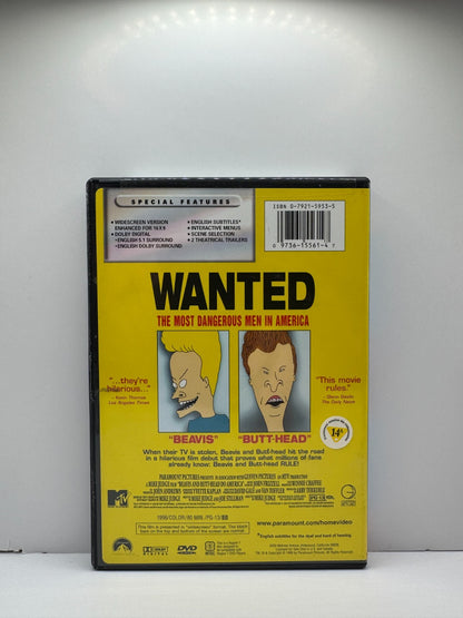 Beavis and Butt-Head Do America (DVD) Beavis and Butt-Head Animation