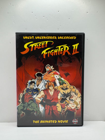 Street Fighter II The Animated Movie (DVD) SF Anime Action