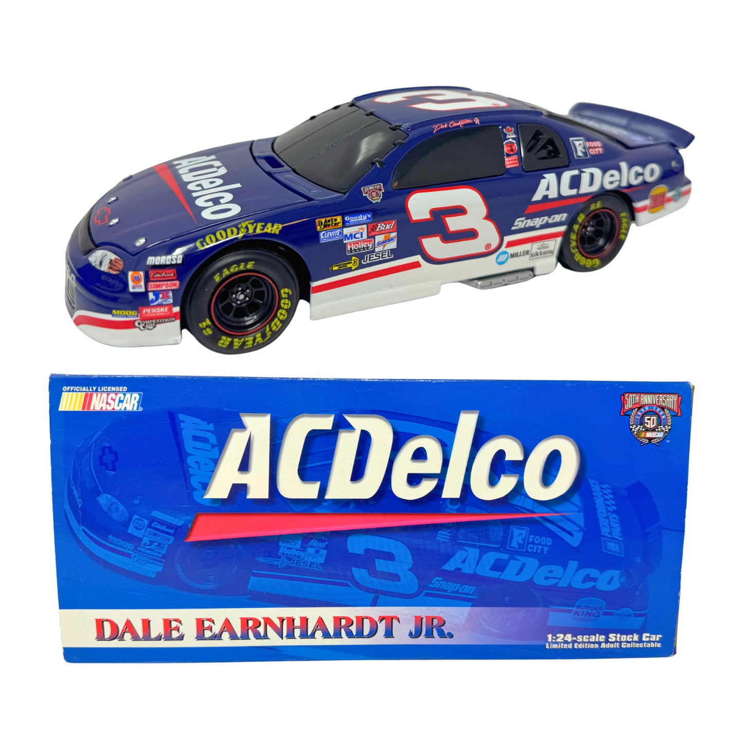 Action NASCAR Dale Earnhardt Jr #3 ACDelco 1998 Monte Carlo 1:24 Diecast