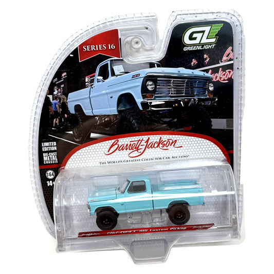Greenlight Barrett-Jackson 1967 Ford F-100 Custom Pickup 1:64 Diecast