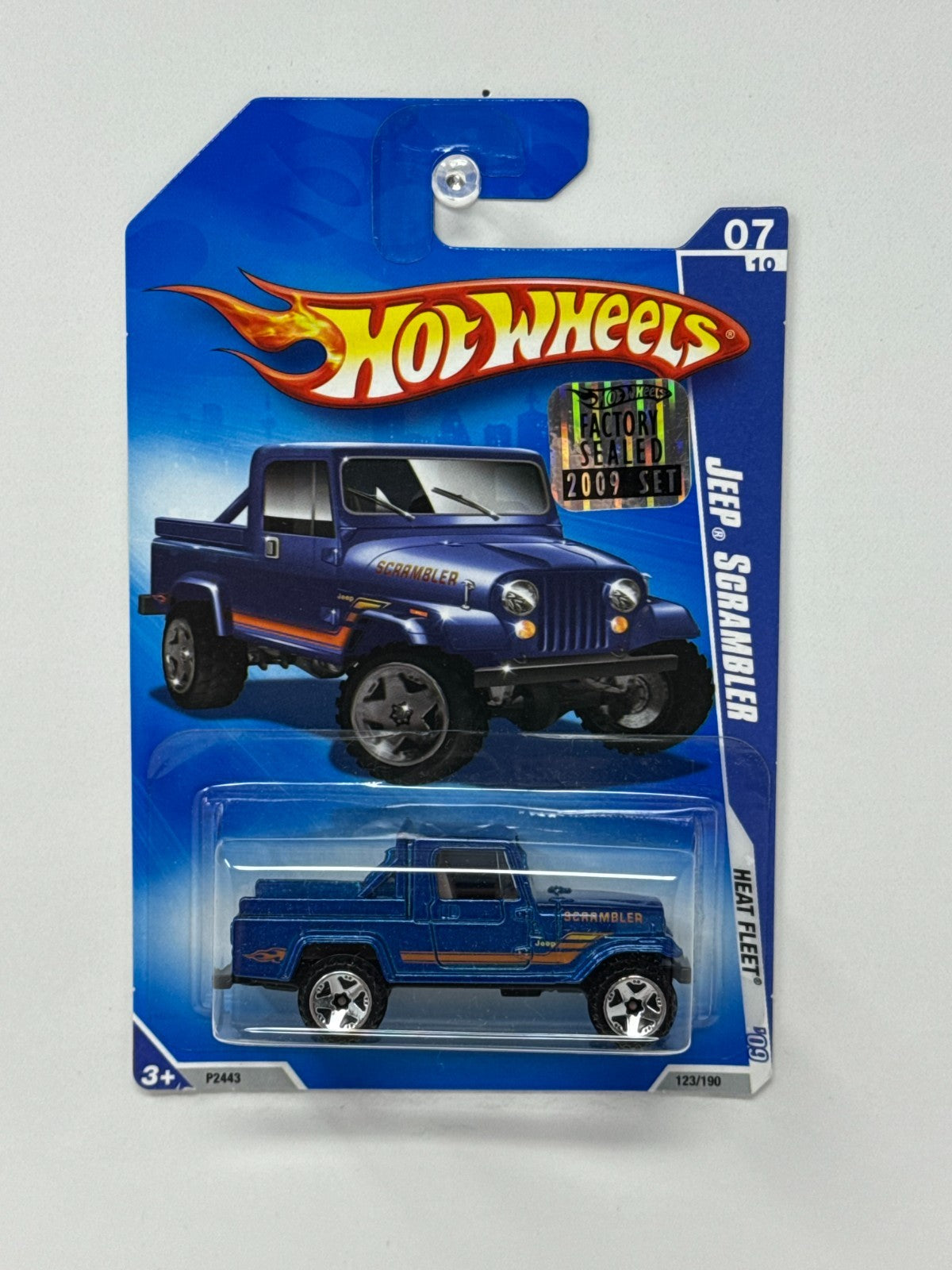 Hot Wheels Heat Fleet Jeep Scrambler 1:64 Diecast Factory Sealed