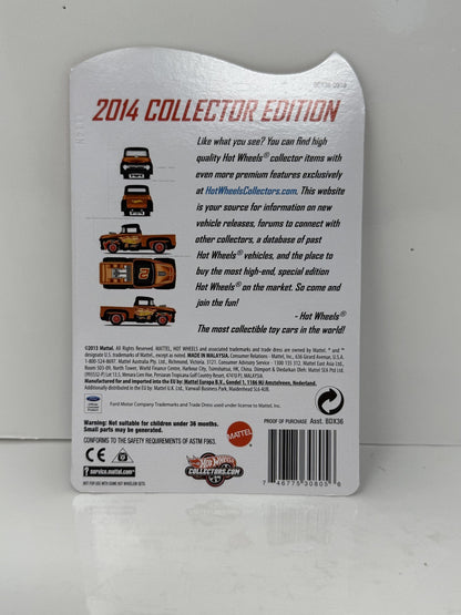 Hot Wheels 2014 Collector Edition Custom 1956 Ford Truck K-Mart 1:64 Diecast