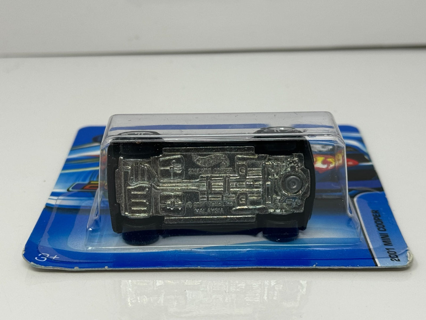 Hot Wheels 2001 Mini Cooper 1:64 Diecast Black Short Card