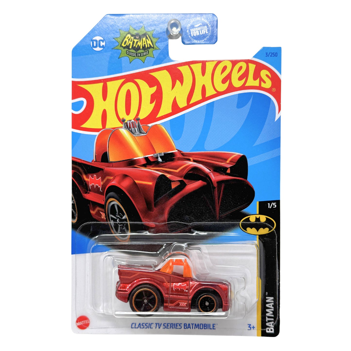 Hot Wheels Super Treasure Hunt Classic TV Series Batmobile 1:64 Diecast