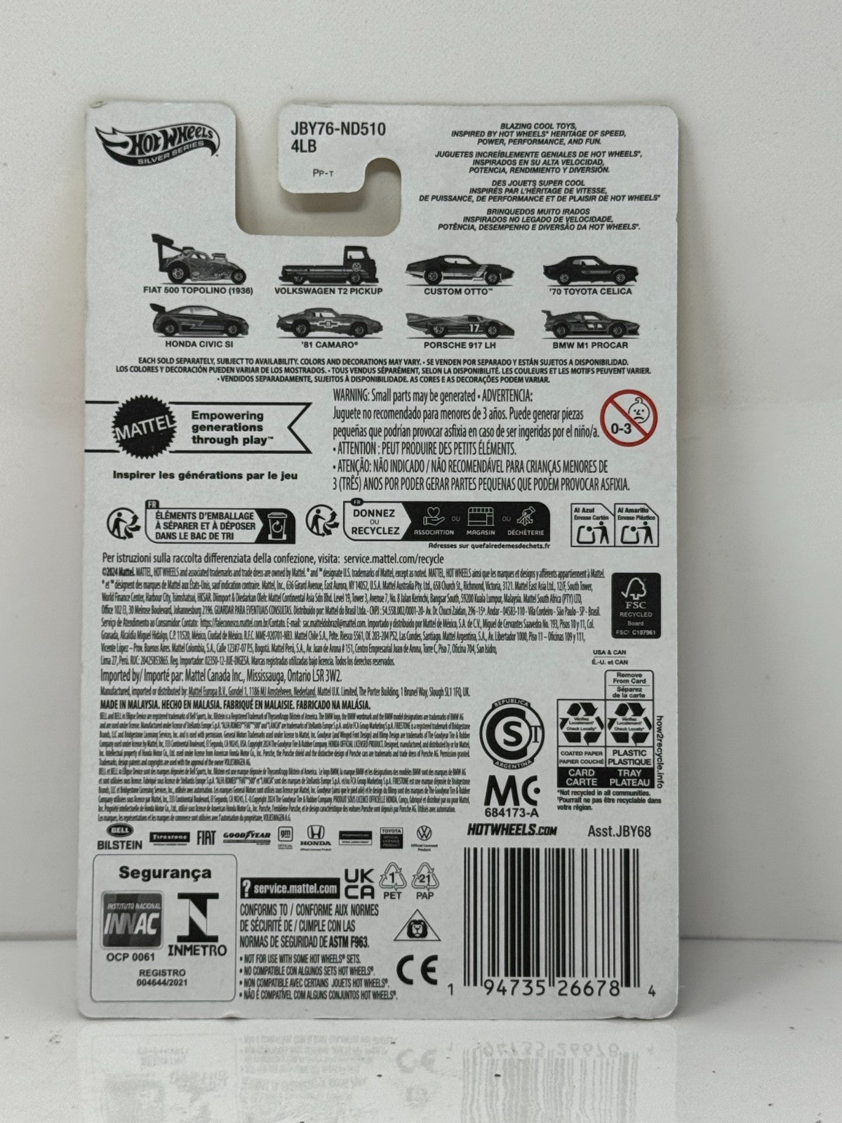 Hot Wheels The Hot Ones BMW M1 Procar 1:64 Diecast