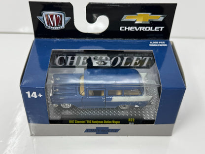 M2 Machines Chevrolet 1957 Chevrolet 150 Handyman Station Wagon 1:64 Diecast