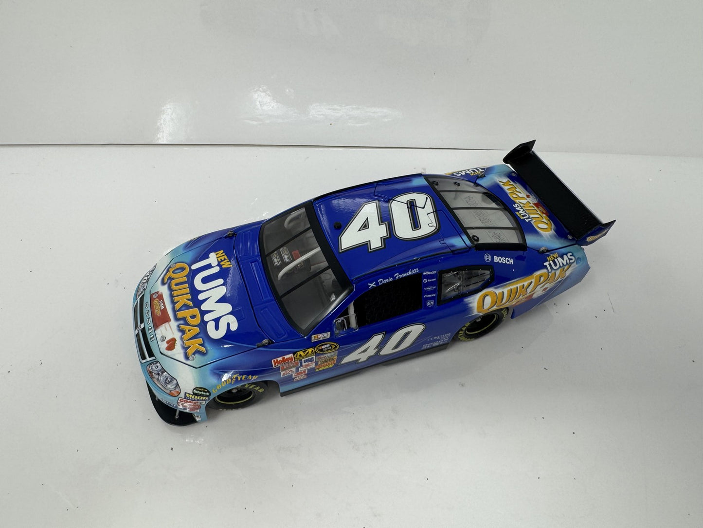 Action Nascar Dario Franchitti #40 Tums 2008 Dodge Charger 1:24 Diecast