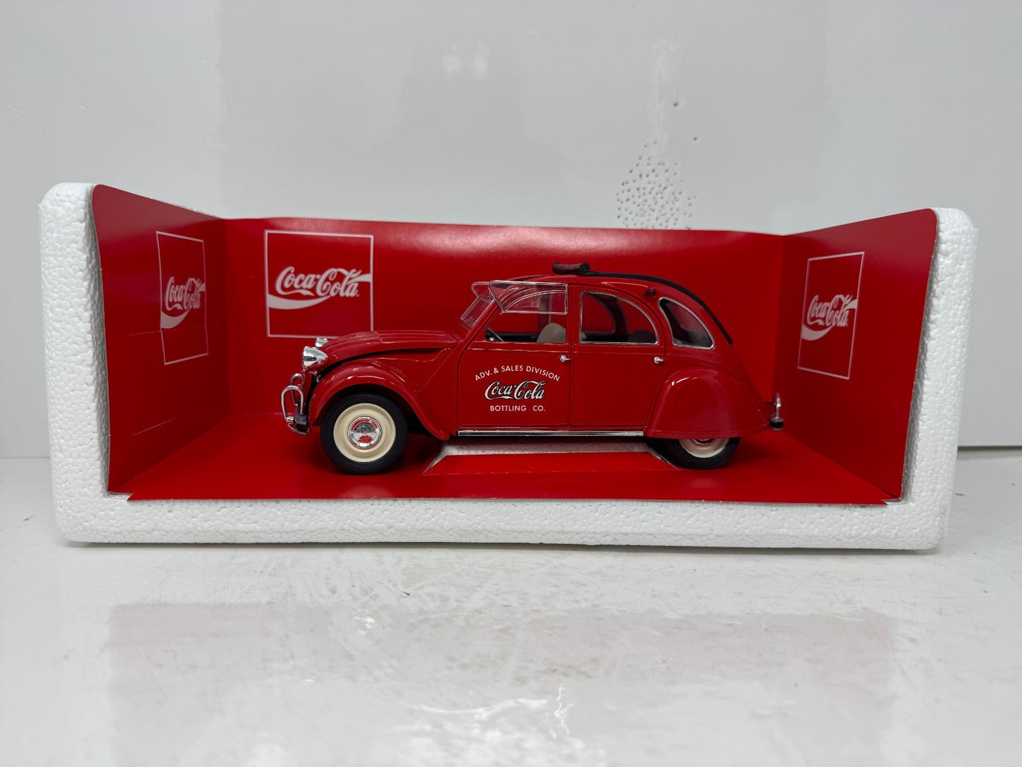 Solido Coca-Cola 1966 Citroën 2CV 1:18 Diecast