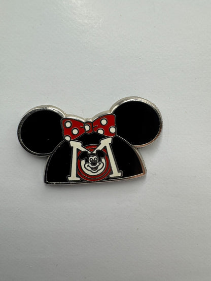 DLR Disney Retro Minnie Mouse Ear Hat Trading Pin DC2S2
