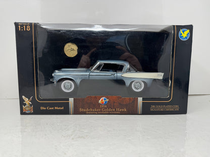 Yat Ming Road Signature 1958 Studebaker Golden Hawk 1:18 Diecast Coin Edition