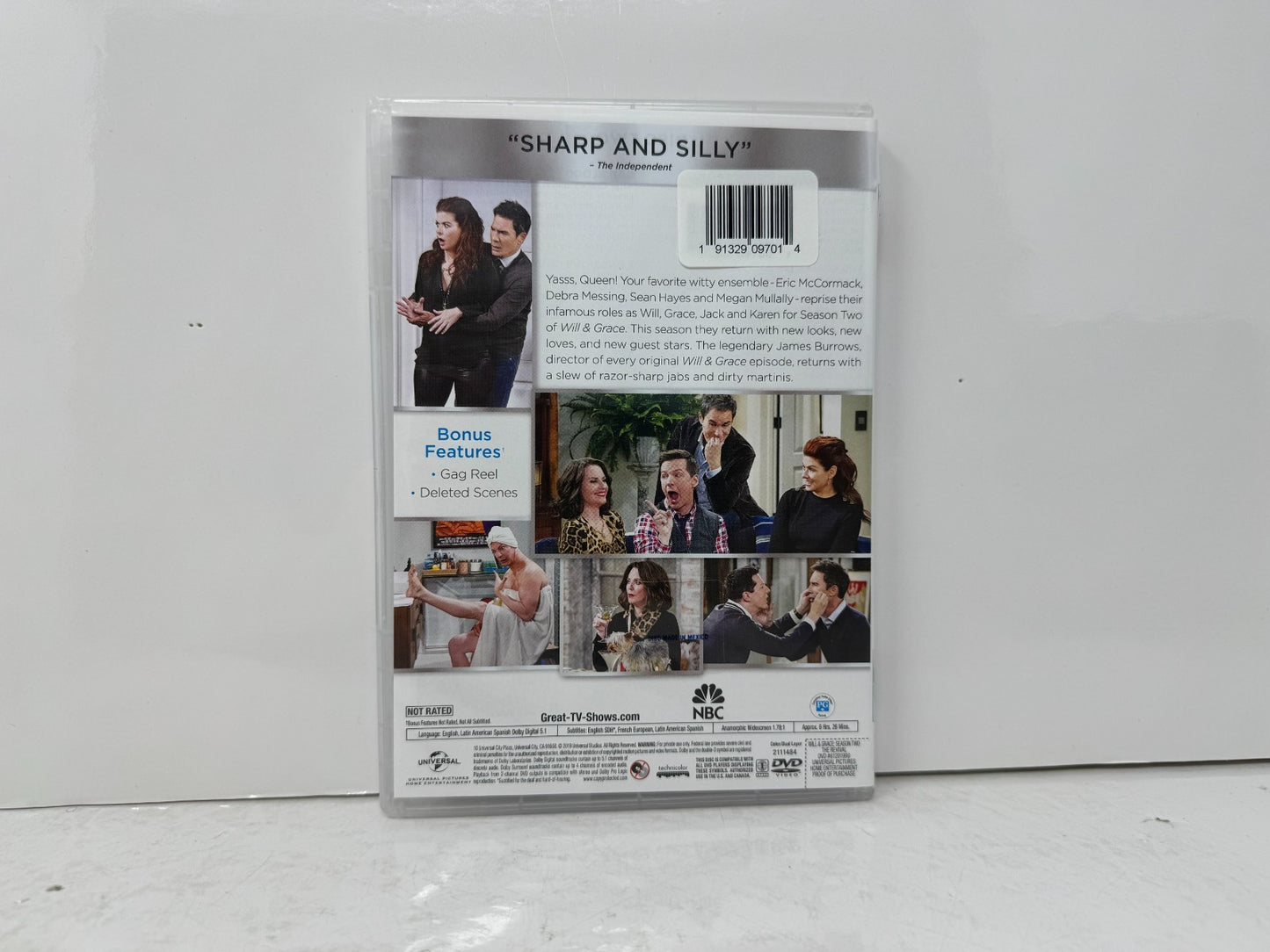 Will & Grace: Revival Season 2 (DVD) TV Series Good Condition!!!