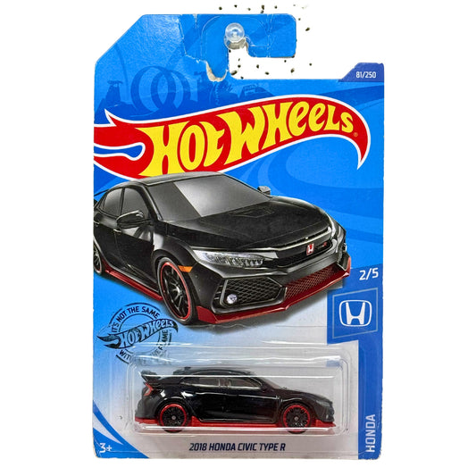 Hot Wheels 2018 Honda Civic Type R JDM 1:64 Diecast