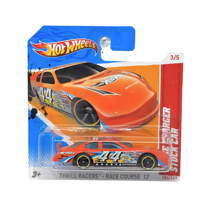 Hot Wheels Thrill Racers Dodge Charger Stock Car 1:64 Diecast Short Card