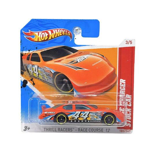 Hot Wheels Thrill Racers Dodge Charger Stock Car 1:64 Diecast Short Card