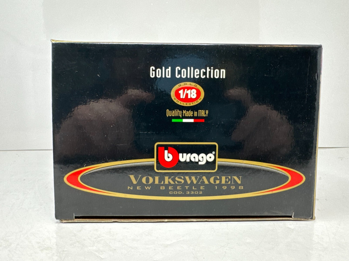 Bburago 1998 Volkswagen New Beetle Gold Collection 1:18 Diecast