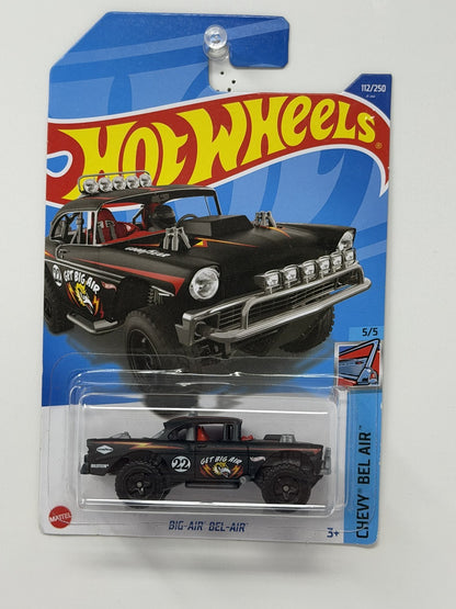 Hot Wheels Chevy Bel Air Big-Air Bel-Air Black 1:64 Diecast
