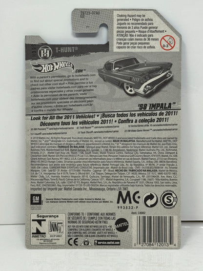 Hot Wheels Treasure Hunt 1958 Chevy Impala 1:64 Diecast