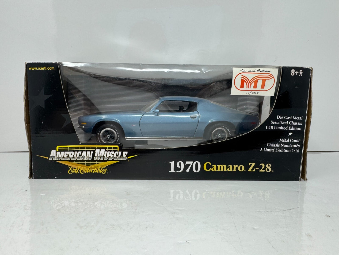 American Muscle 1970 Chevrolet Camaro Z28 1:18 Diecast Limited Edition 1 of 2500