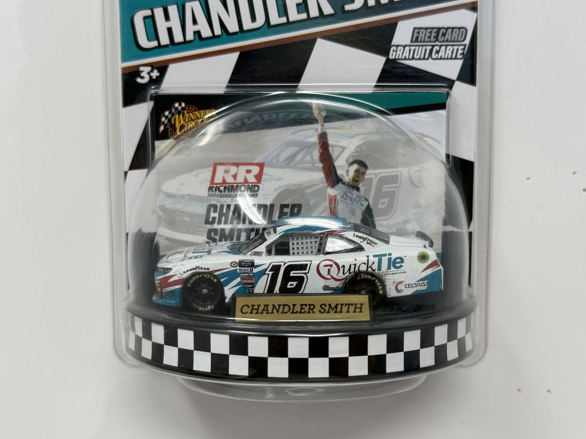 Lionel Winner's Circle NASCAR Chandler Smith #16 QuickTie Raced 1:64 Diecast