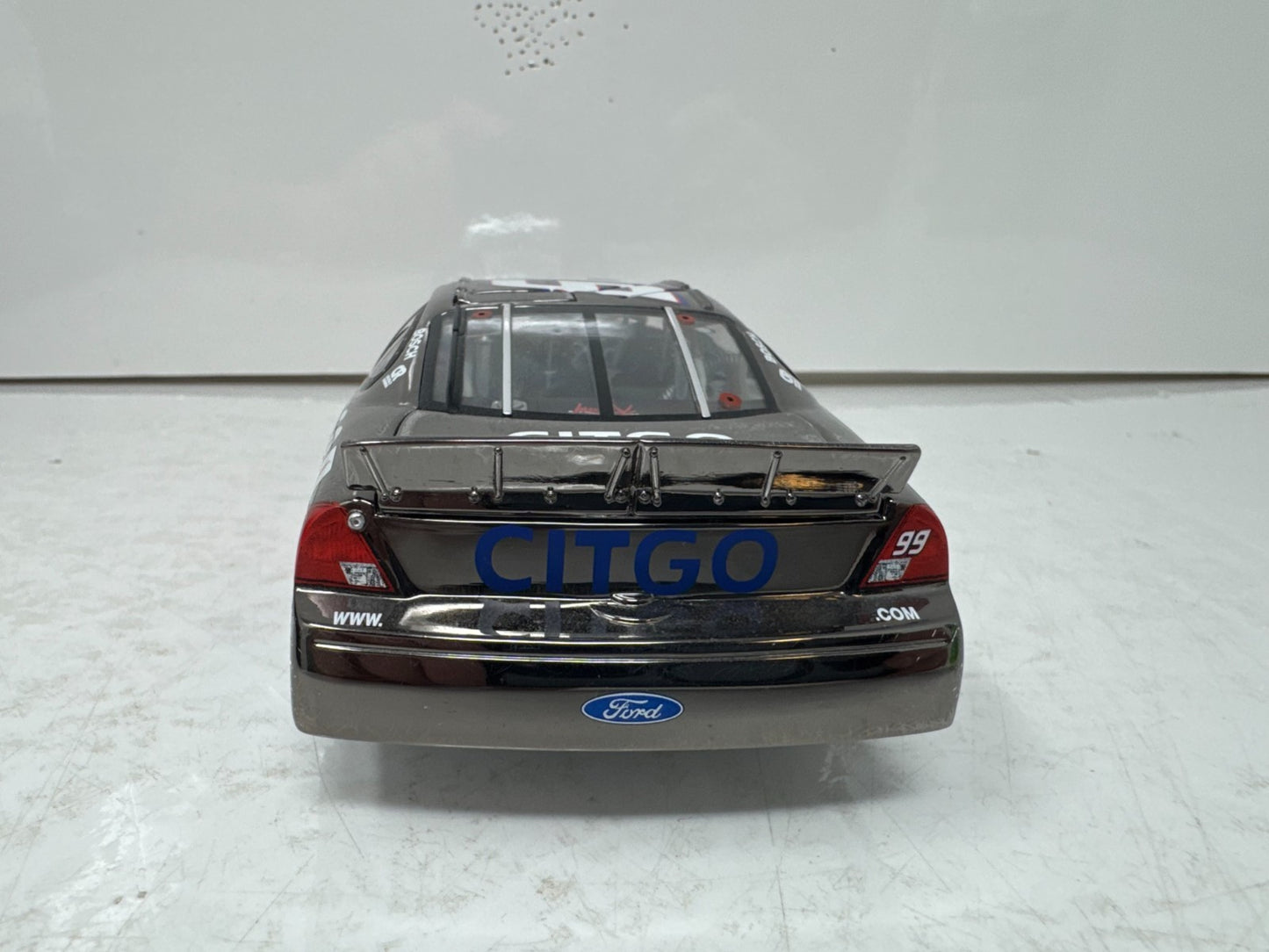 Team Caliber Nascar #99 Jeff Burton Citgo 2003 Taurus Dark Chrome 1:24 Diecast