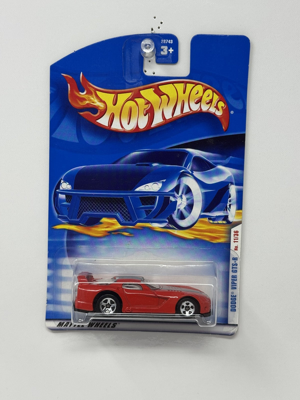 Hot Wheels Dodge Viper GTS-R 1:64 Diecast Red