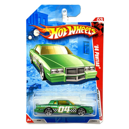 Hot Wheels Race World Movie Stunts 1984 Pontiac 1:64 Diecast Green