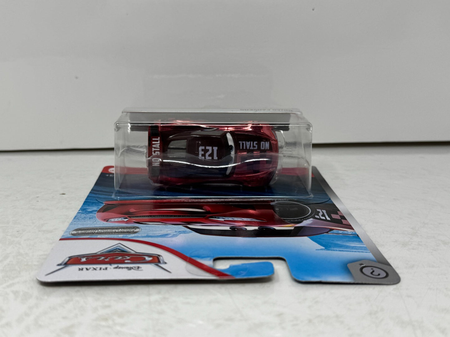 Disney Pixar Cars Jonas Carvers #123 No Stall Metallic Edition 1:55 Diecast