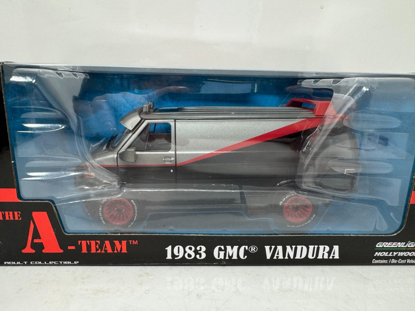 Greenlight Hollywood The A-Team 1983 GMC Vandura 1:24 Diecast
