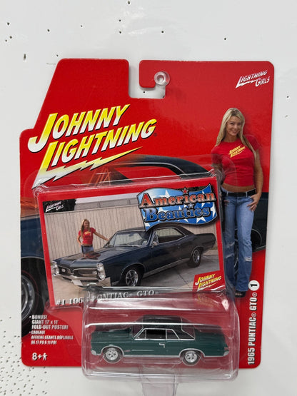 Johnny Lightning American Beauties 1965 Pontiac GTO 1:64 Diecast