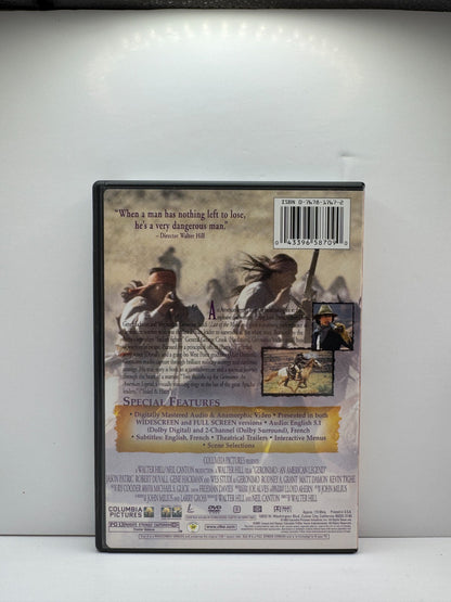 Geronimo An American Legend (DVD) Jason Patric Western