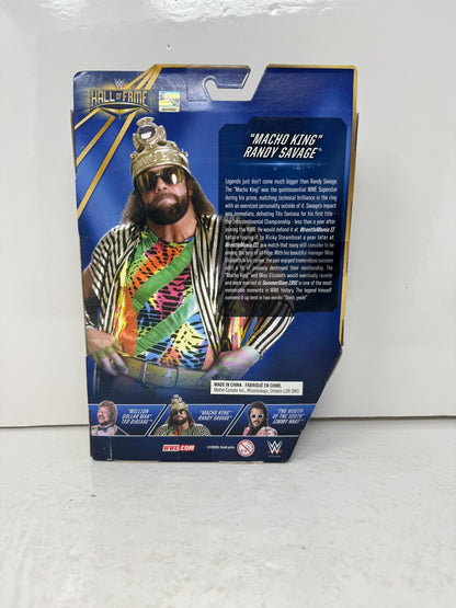 WWE "Macho King" Randy Savage Elite Collection Hall of Fame action figure Mattel