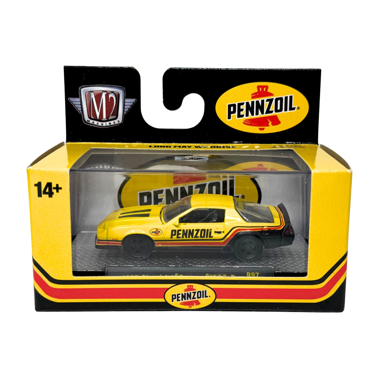 M2 Machines Pennzoil 1985 Chevrolet Camaro IROC-Z 1:64 Diecast