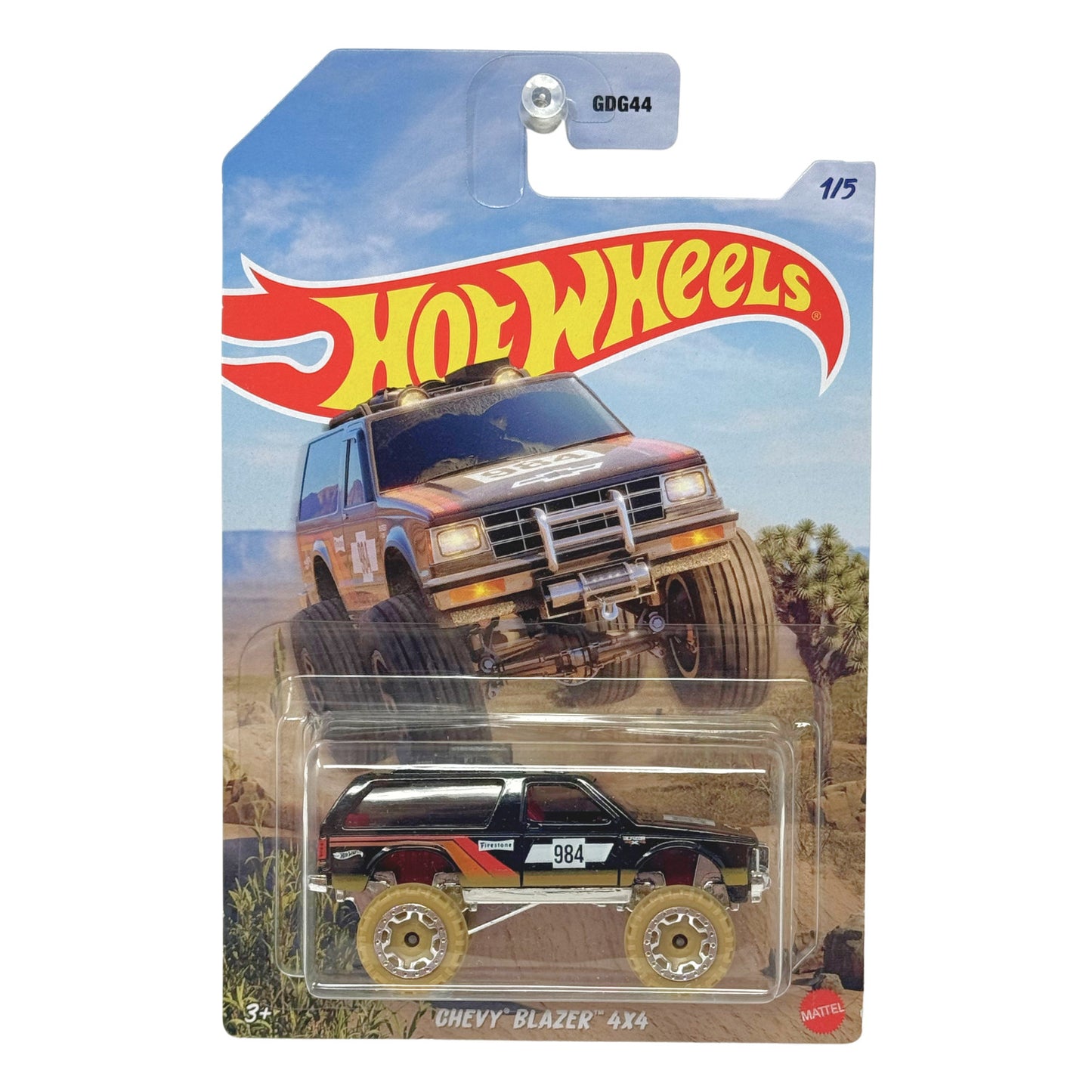Hot Wheels Mud Runners 1989 Chevy Blazer 4x4 1:64 Diecast