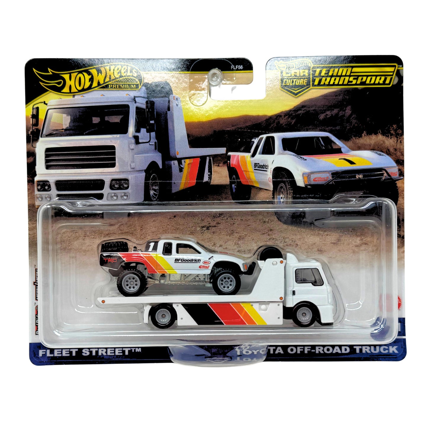 Hot Wheels Premium Team Transport Toyota Off-Road Truck & Hauler 1:64 Diecast